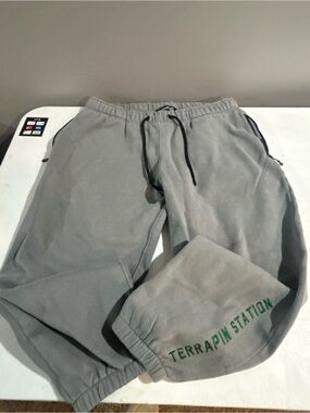 Terrapin Station Gray Men's Fleece Joggers. Grateful Dead